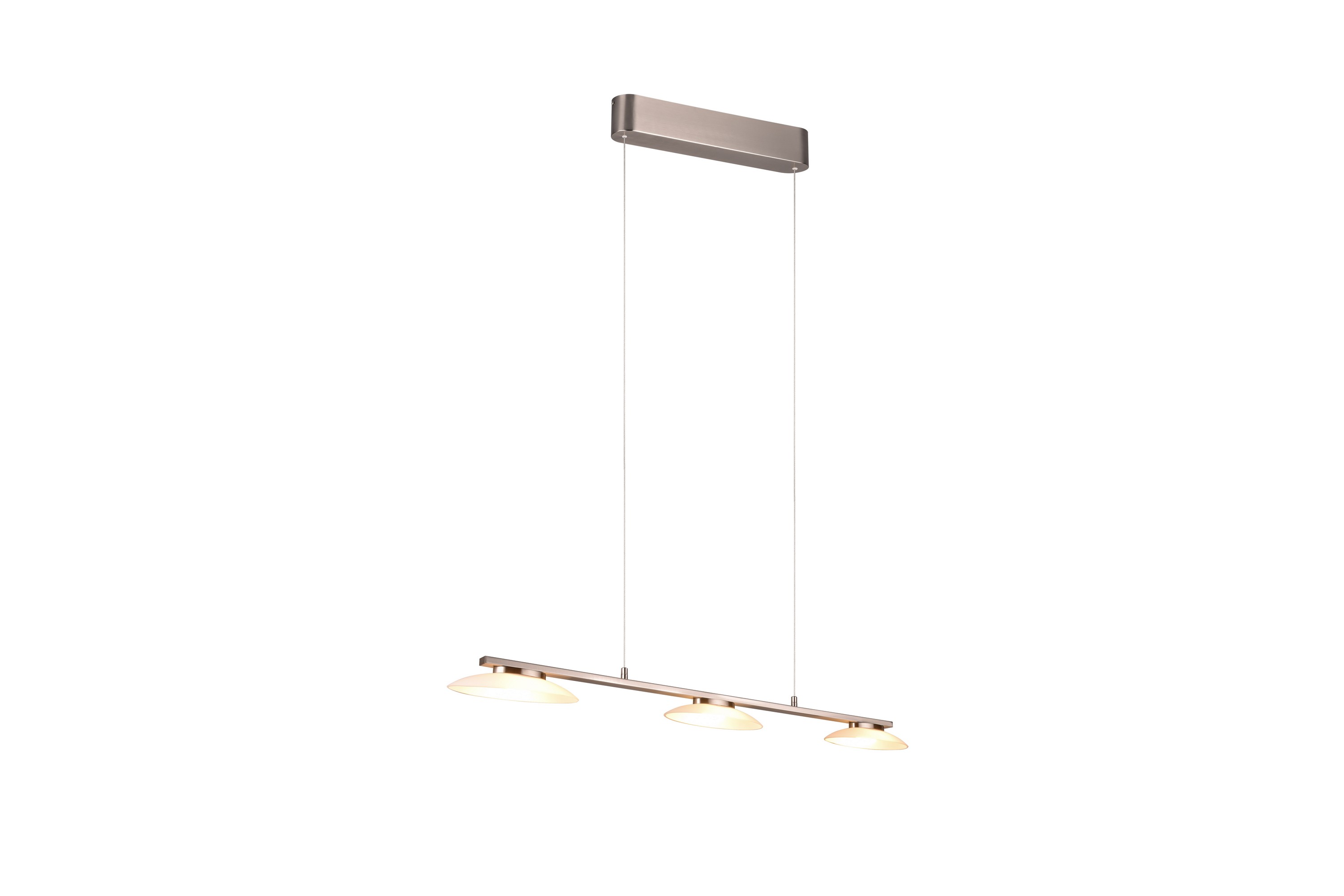 Merton LED taklampa 3L borstad stål Borstad stål