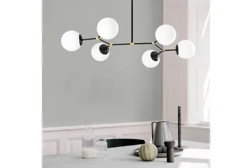 Opviq Damar Taklampa - Svart/Vit - Belysning - Lampor & belysning inomhus - Taklampa & takbelysning - Pendellampa & hänglampa