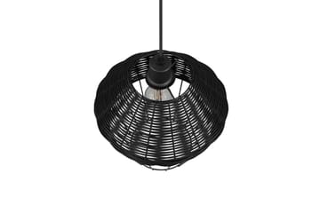 Pendellampa Borka 1 Lampa 30 cm E27 Svart - Svart - Belysning - Lampor & belysning inomhus - Taklampa & takbelysning - Pendellampa & hänglampa