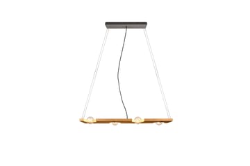 Pendellampa Tailor 115 cm 4xE27 Trä - Trä - Belysning - Lampor & belysning inomhus - Taklampa & takbelysning - Pendellampa & hänglampa