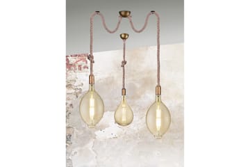 Rope Taklampa E27 antikmässing - Antik mässing - Belysning - Lampor & belysning inomhus - Taklampa & takbelysning - Pendellampa & hänglampa