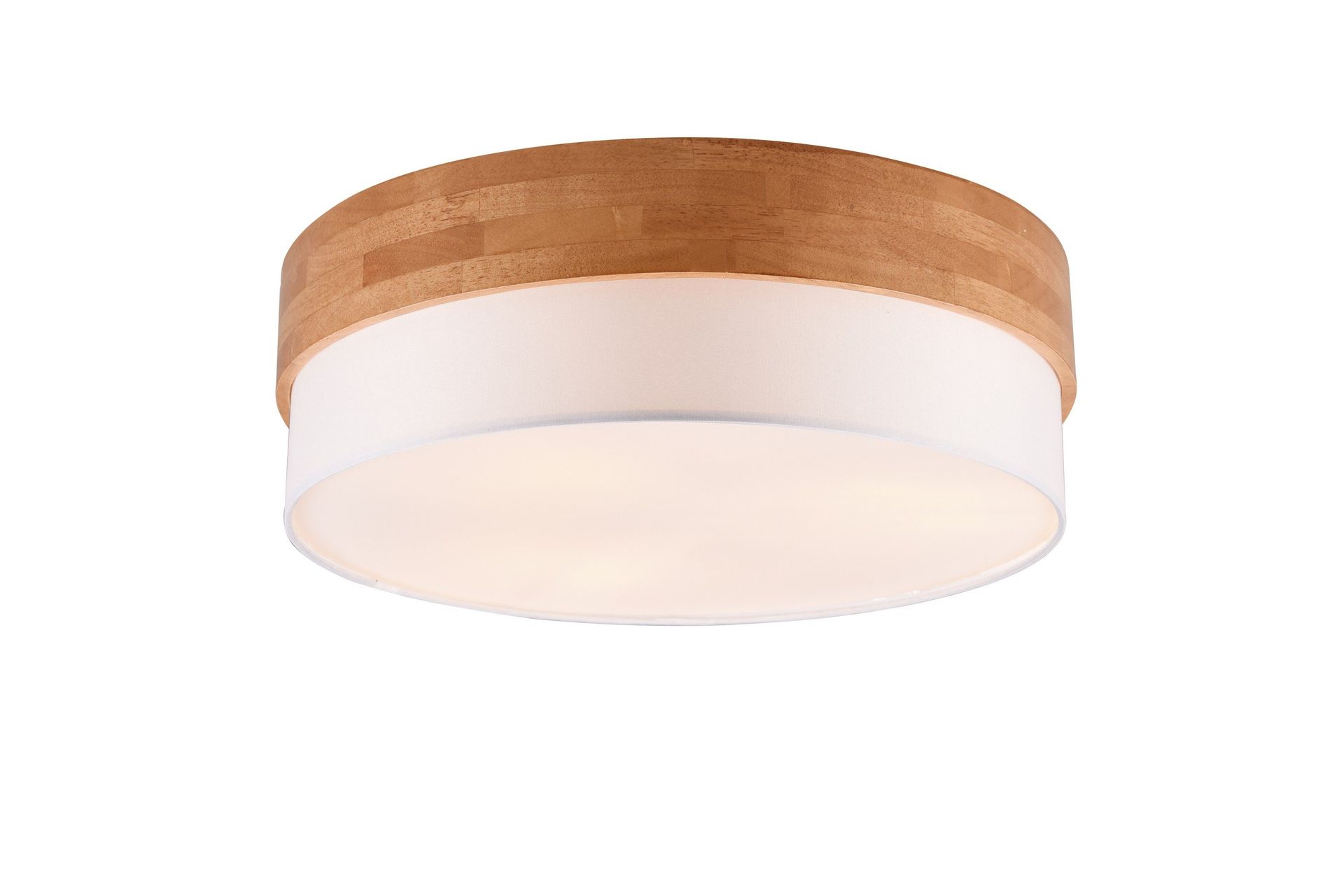 Seasons Plafond 50 cm E14 vit/ trä - Vit/Trä