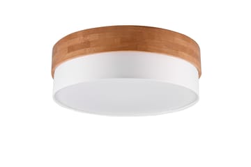 Seasons plafond 50 cm E14 vit/ trä - Vit/Trä - Belysning - Lampor & belysning inomhus - Taklampa & takbelysning - Pendellampa & hänglampa