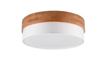 Seasons Plafond 50 cm E14 vit/ trä - Vit/Trä - Belysning - Lampor & belysning inomhus - Taklampa & takbelysning - Pendellampa & hänglampa