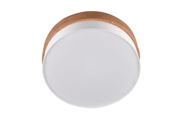 Seasons Plafond 50 cm E14 vit/ trä - Vit/Trä - Belysning - Lampor & belysning inomhus - Taklampa & takbelysning - Pendellampa & hänglampa