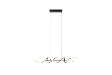 Sequence LED Taklampa borstad aluminium/ mattsvart - Borstad aluminium/Matt svart - Belysning - Lampor & belysning inomhus - Taklampa & takbelysning - Pendellampa & hänglampa