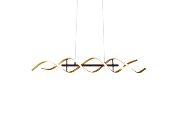 Sequence LED Taklampa mattmässing/ mattsvart - Matt mässing/Matt svart - Belysning - Lampor & belysning inomhus - Taklampa & takbelysning - Pendellampa & hänglampa