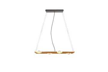 Tailor Pendellampa 115 cm 4xE27 Trä - Trä - Belysning - Lampor & belysning inomhus - Taklampa & takbelysning - Pendellampa & hänglampa