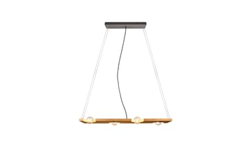 Tailor Pendellampa 115 cm 4xE27 Trä - Trä - Belysning - Lampor & belysning inomhus - Taklampa & takbelysning - Pendellampa & hänglampa