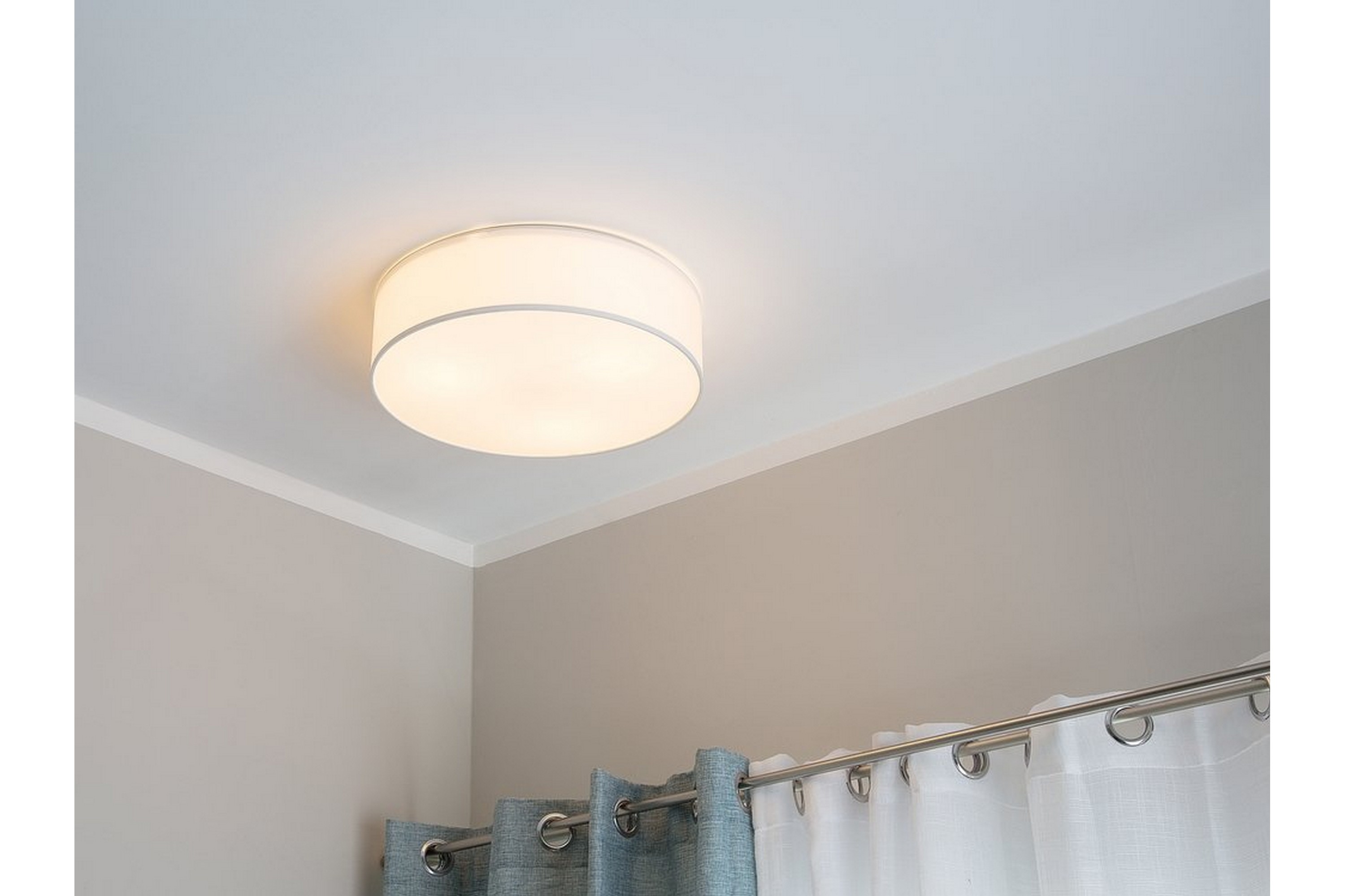 Taklampa Rena 12 cm Vit