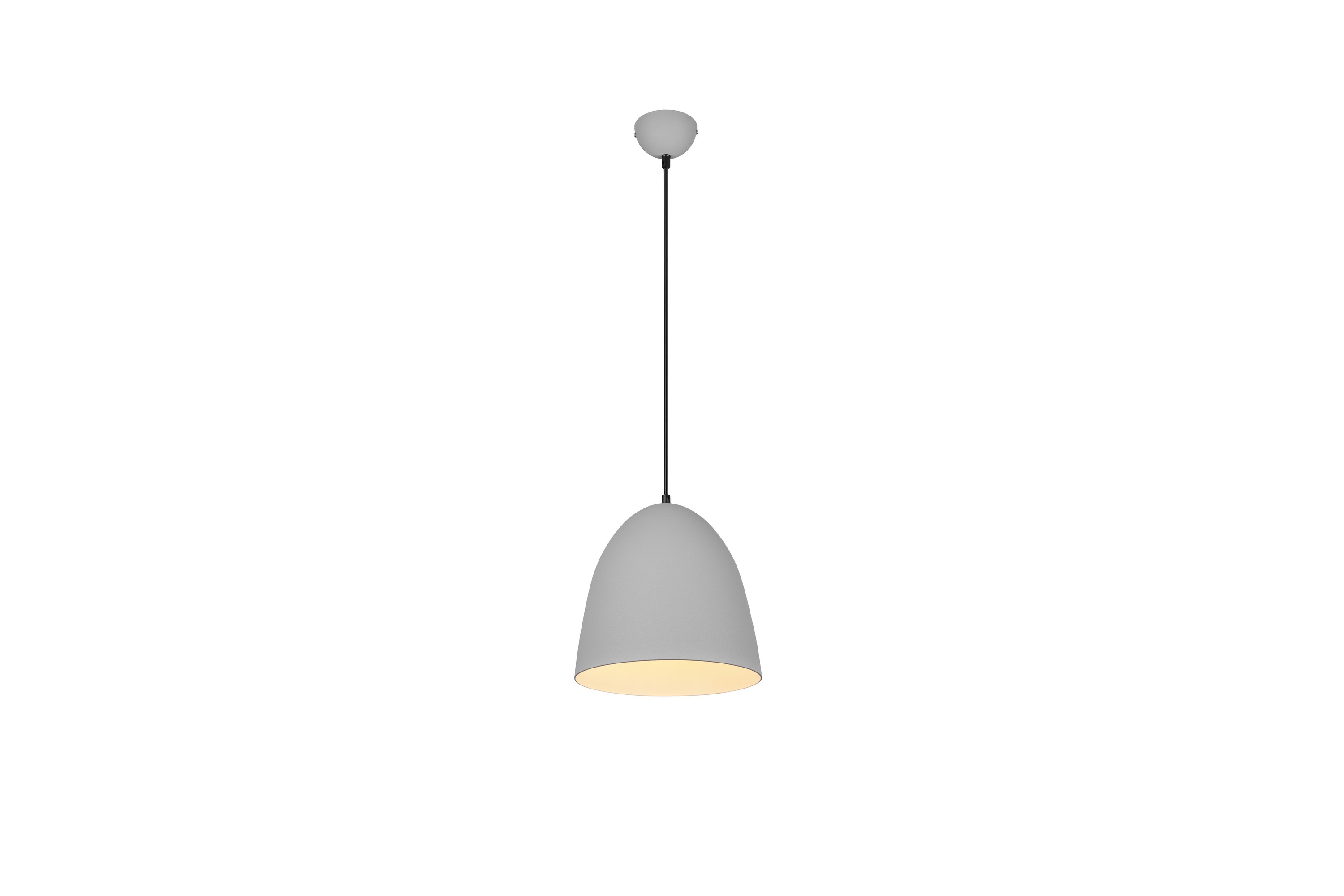 Tilda taklampa 25 cm E27 gråGrå