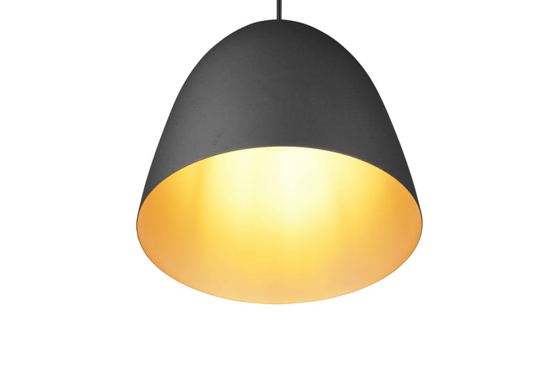 Tilda taklampa 25 cm E27 mattsvart/ guld - Matt svart/Guld - Belysning - Lampor & belysning inomhus - Taklampa & takbelysning - Pendellampa & hänglampa