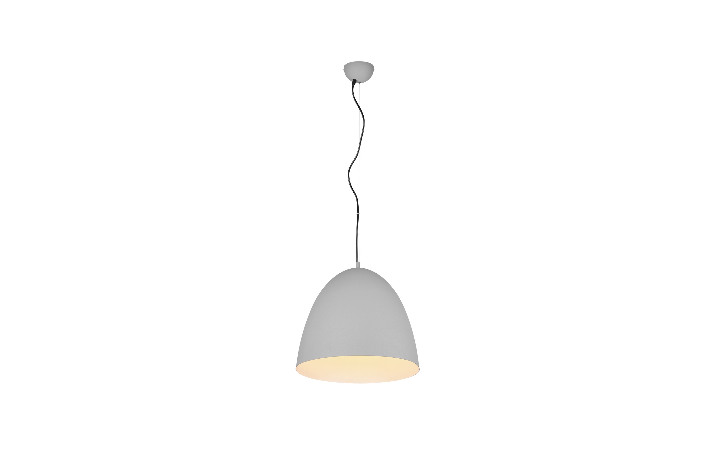 Tilda taklampa 40 cm E27 gråGrå