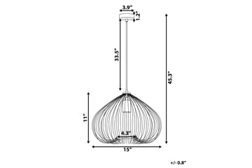 Tordino Taklampa 38 cm - Guld - Belysning - Lampor & belysning inomhus - Taklampa & takbelysning - Pendellampa & hänglampa