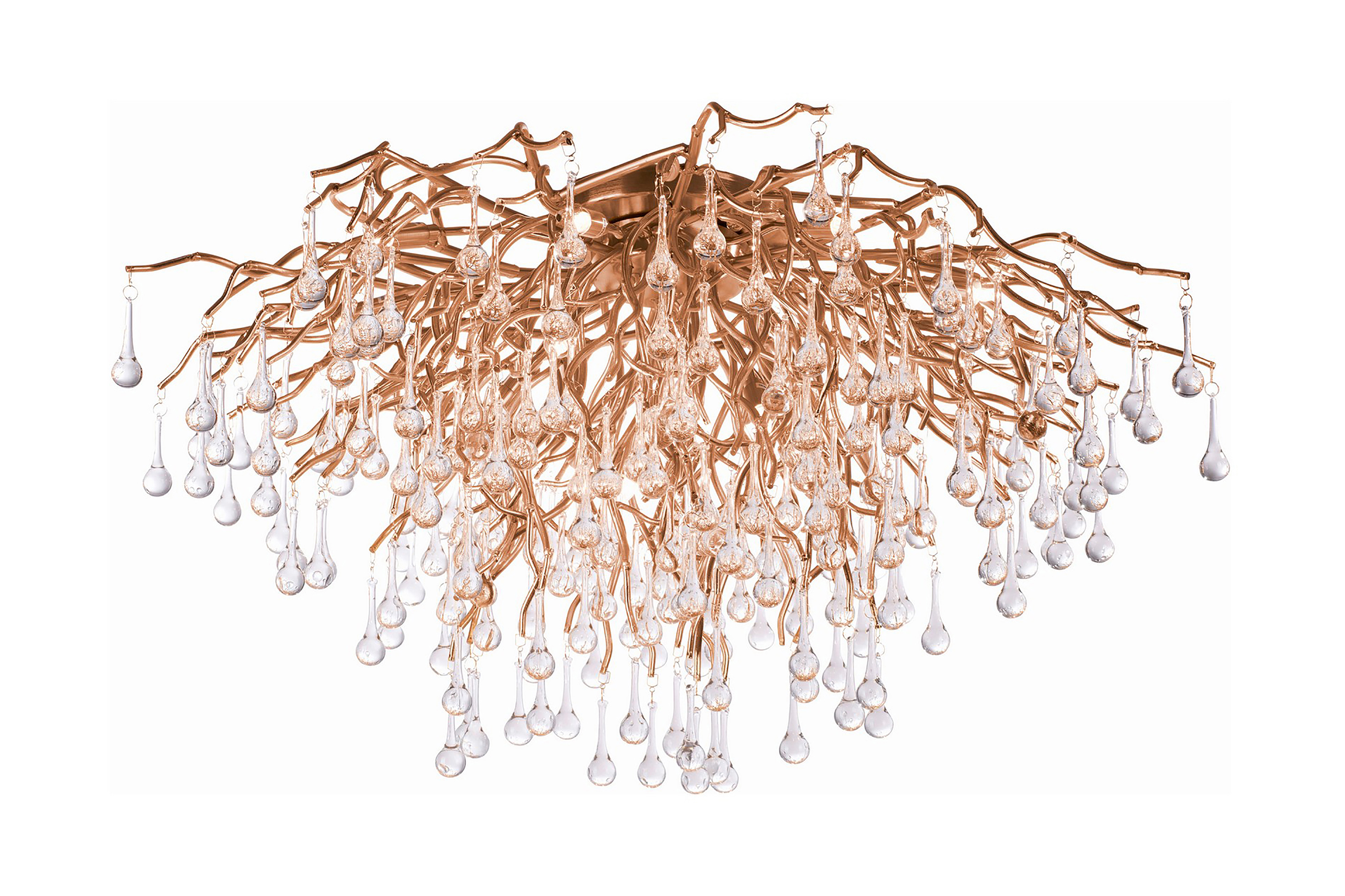 Pendellampa Salitre 100x100 cm Mässing