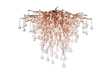 Pendellampa Salitre 50x50 cm - Mässing - Belysning - Lampor & belysning inomhus - Taklampa & takbelysning - Kökslampa & taklampa kök