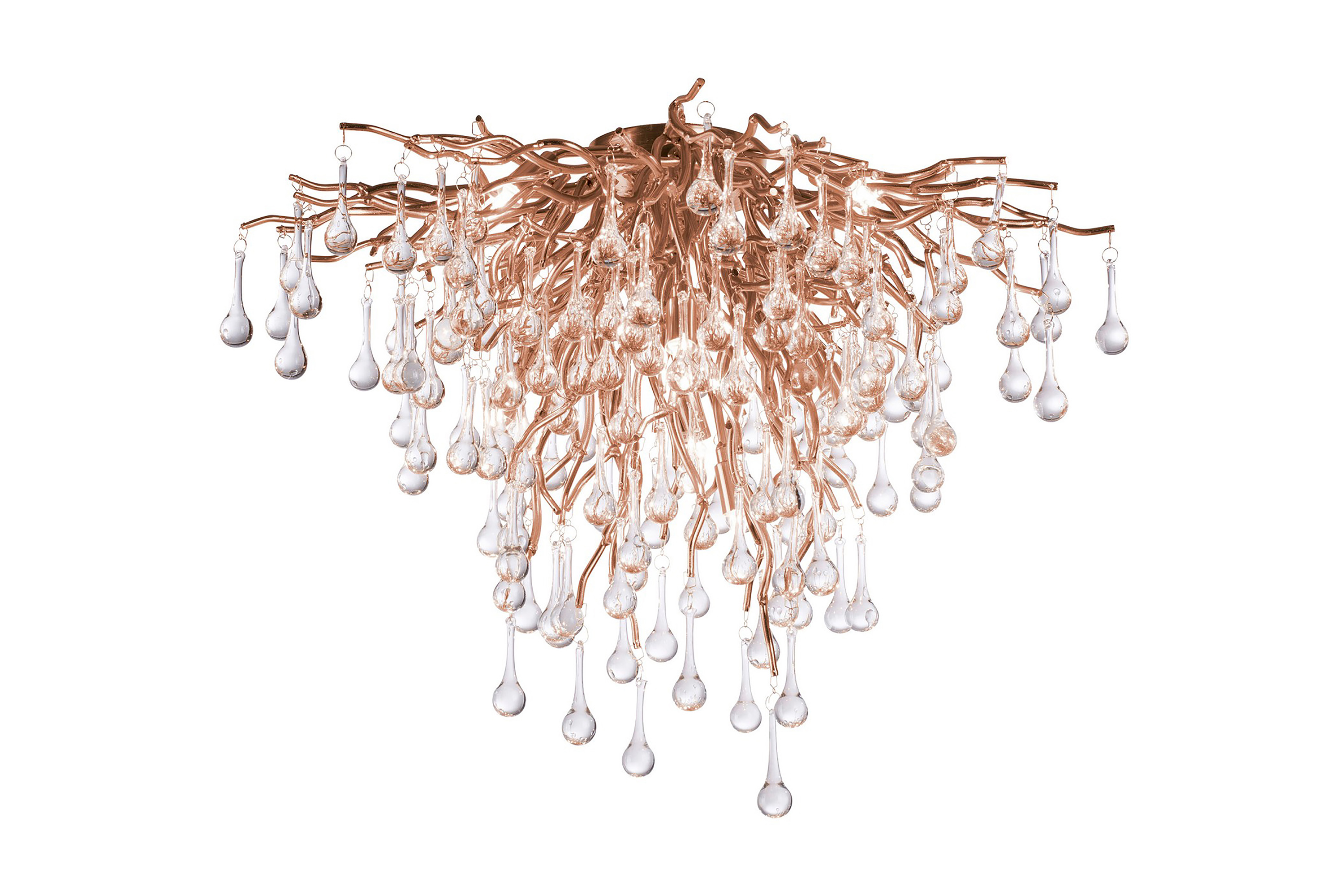 Pendellampa Salitre 50x50 cm Mässing