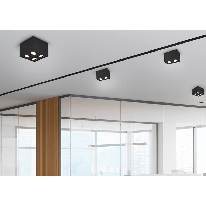 Plafond Biscuit - Mattsvart - Belysning - Lampor & belysning inomhus - Taklampa & takbelysning - Takplafond