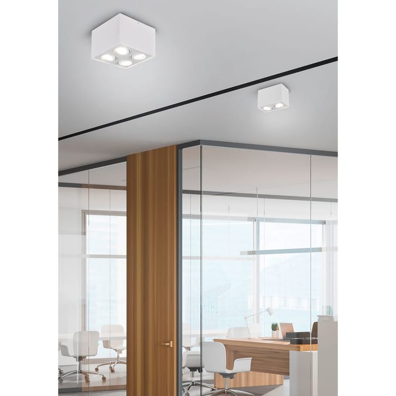 Plafond Biscuit - Mattvit - Belysning - Lampor & belysning inomhus - Taklampa & takbelysning - Takplafond