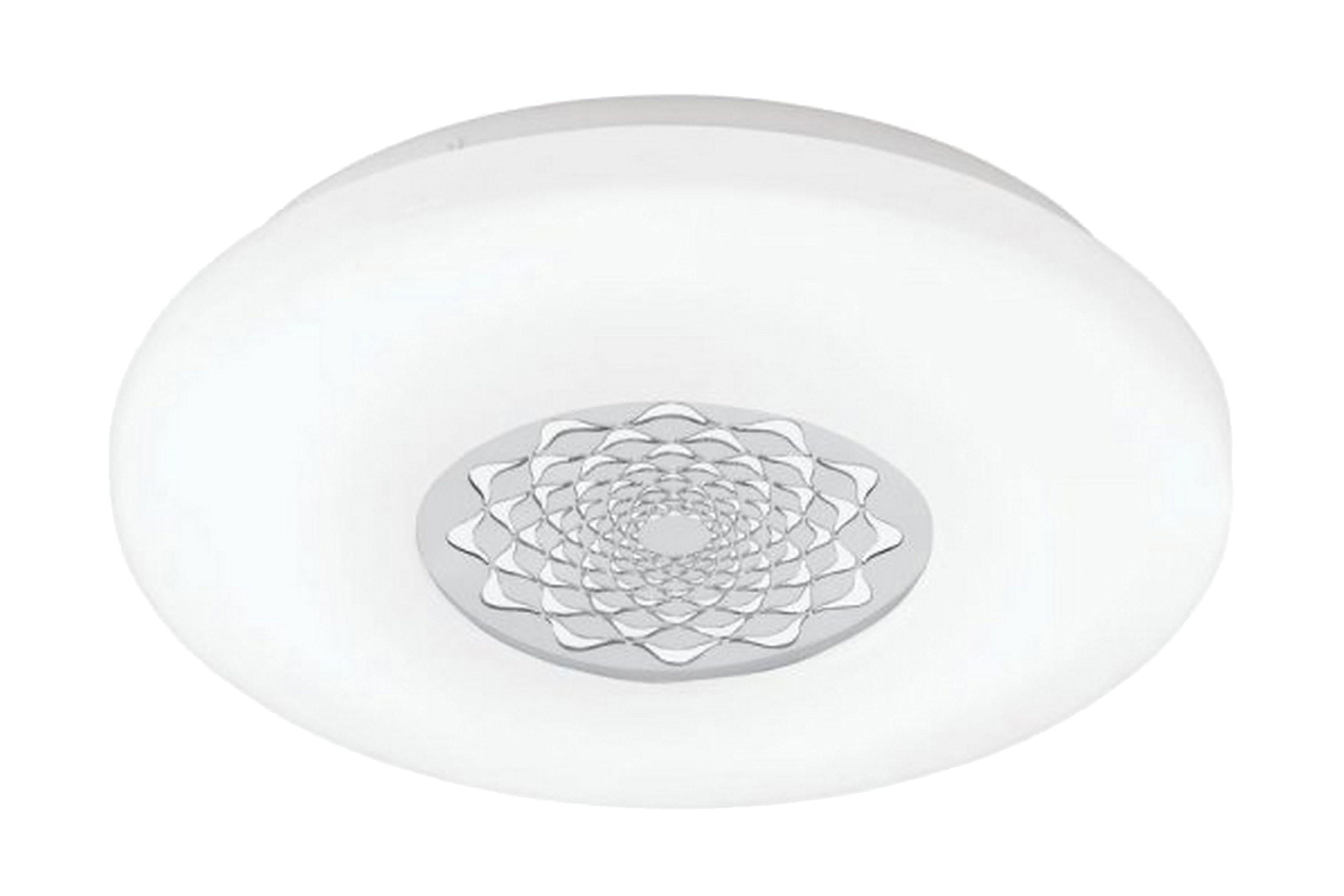 Plafond Capasso LED 34 cm Vit/Krom Eglo