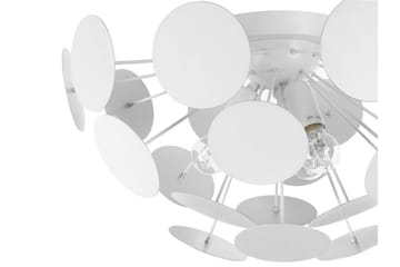 Plafond Damatria - Vit - Belysning - Lampor & belysning inomhus - Taklampa & takbelysning - Takplafond