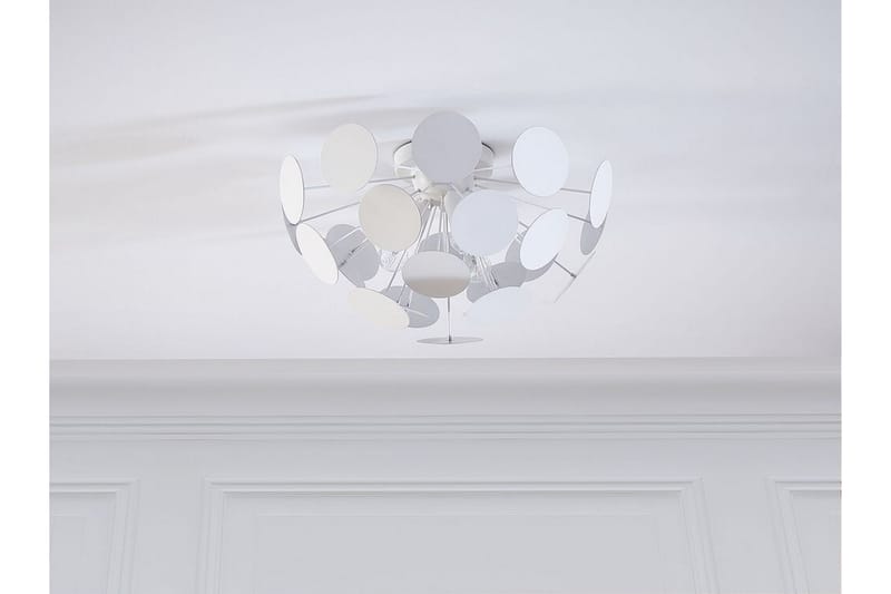Plafond Damatria - Vit - Belysning - Lampor & belysning inomhus - Taklampa & takbelysning - Takplafond