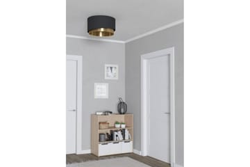 Plafond Eglo Manderline Svart/Mässing - Belysning - Lampor & belysning inomhus - Taklampa & takbelysning - Takplafond