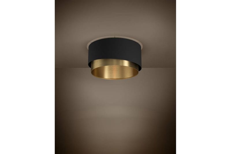 Plafond Eglo Manderline Svart/Mässing - Belysning - Lampor & belysning inomhus - Taklampa & takbelysning - Takplafond