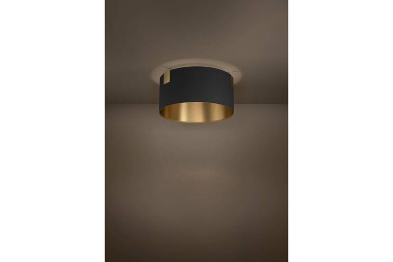 Plafond Eglo Tortola 1 Svart/Mässing - Belysning - Lampor & belysning inomhus - Taklampa & takbelysning - Takplafond
