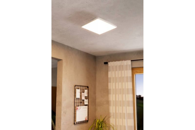 Plafond Eglo Turcona-CCT Vit 287x287 mm - 287x287 mm - Belysning - Lampor & belysning inomhus - Taklampa & takbelysning - Takplafond