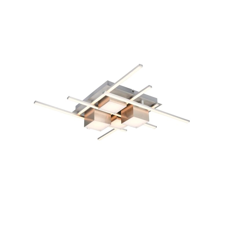 Plafond Roger - Borstad stål - Belysning - Lampor & belysning inomhus - Taklampa & takbelysning - Takplafond