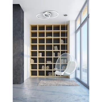 Plafond Venida - Rund, Grå - Belysning - Lampor & belysning inomhus - Taklampa & takbelysning - Takplafond