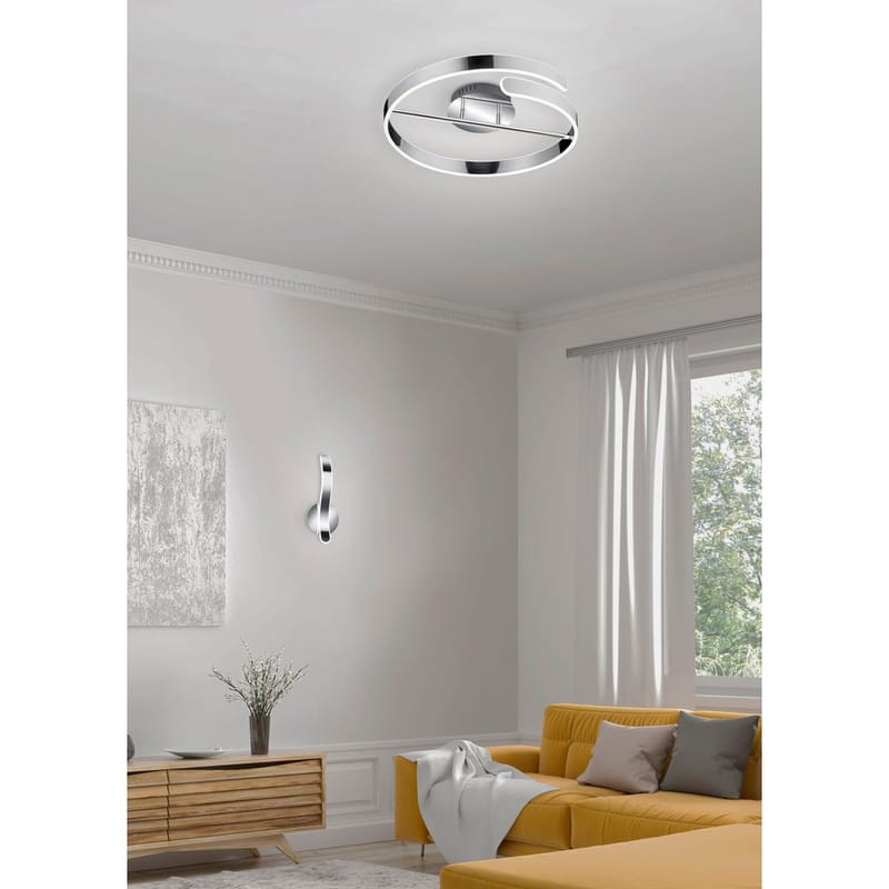 Plafond Parma - Krom - Belysning - Lampor & belysning inomhus - Taklampa & takbelysning - Takplafond