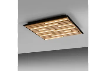 Q-Akustik Paul Neuhaus Vägg/taklampa - Wood - Belysning - Lampor & belysning inomhus - Taklampa & takbelysning - Takplafond