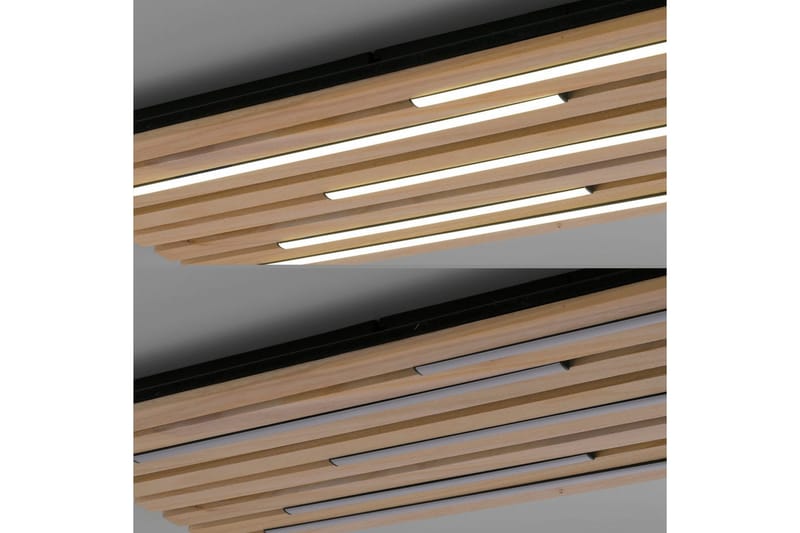 Q-Akustik Paul Neuhaus Vägg/taklampa - Wood - Belysning - Lampor & belysning inomhus - Taklampa & takbelysning - Takplafond