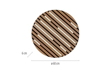 Q-Akustik Paul Neuhaus Vägg/taklampa - Wood - Belysning - Lampor & belysning inomhus - Taklampa & takbelysning - Takplafond