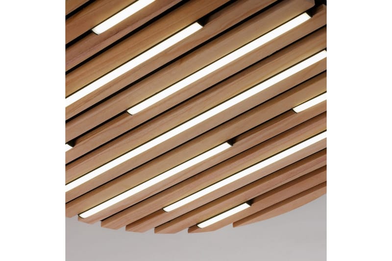 Q-Akustik Paul Neuhaus Vägg/taklampa - Wood - Belysning - Lampor & belysning inomhus - Taklampa & takbelysning - Takplafond