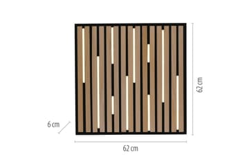 Q-Akustik Paul Neuhaus Vägg/taklampa - Wood - Belysning - Lampor & belysning inomhus - Taklampa & takbelysning - Takplafond