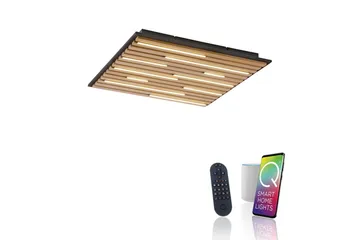 Q-Akustik Paul Neuhaus Vägg/taklampa - Wood - Belysning - Lampor & belysning inomhus - Taklampa & takbelysning - Takplafond