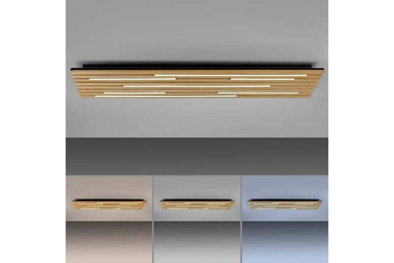 Q-Akustik Paul Neuhaus Vägg/taklampa - Wood - Belysning - Lampor & belysning inomhus - Taklampa & takbelysning - Takplafond