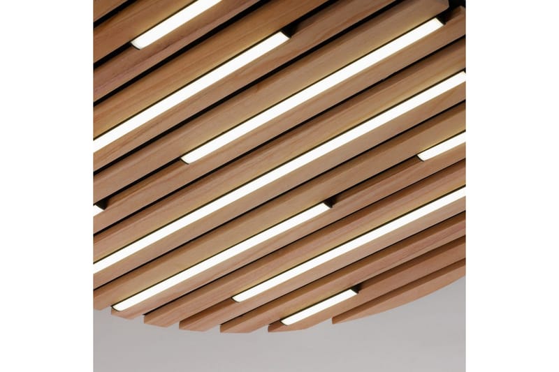 Q-Akustik Paul Neuhaus Vägg/taklampa - Wood - Belysning - Lampor & belysning inomhus - Taklampa & takbelysning - Takplafond