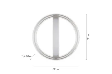 Q-Beluga Paul Neuhaus Taklampa - Grey - Belysning - Lampor & belysning inomhus - Taklampa & takbelysning - Takplafond