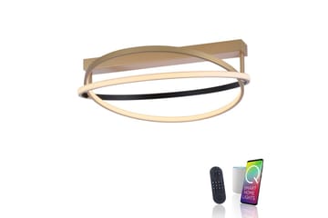 Q-Beluga Paul Neuhaus Taklampa - Brass - Belysning - Lampor & belysning inomhus - Taklampa & takbelysning - Takplafond