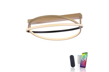 Q-Beluga Paul Neuhaus Taklampa - Brass - Belysning - Lampor & belysning inomhus - Taklampa & takbelysning - Takplafond