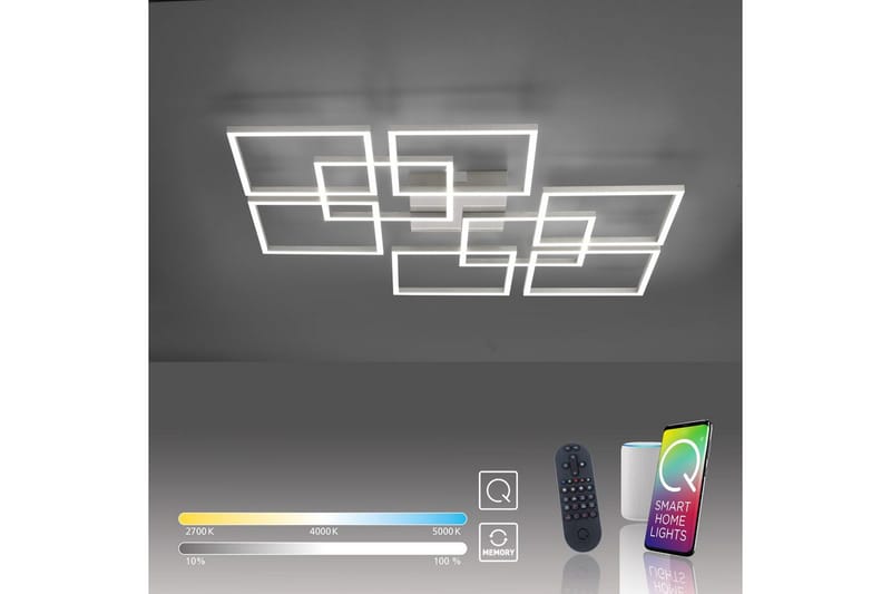 Q-Inigo Paul Neuhaus Taklampa - Grey - Belysning - Lampor & belysning inomhus - Taklampa & takbelysning - Takplafond