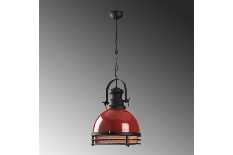 Taklampa Rathour Echo Röd / Svart - Red/Svart - Belysning - Lampor & belysning inomhus - Sovrumslampa - Taklampa sovrum