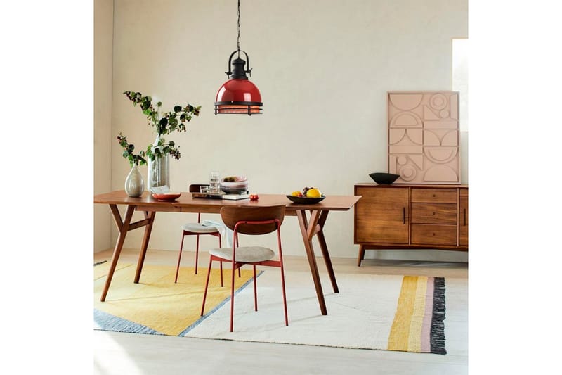 Taklampa Rathour Echo Röd / Svart - Red/Svart - Belysning - Lampor & belysning inomhus - Golvlampa