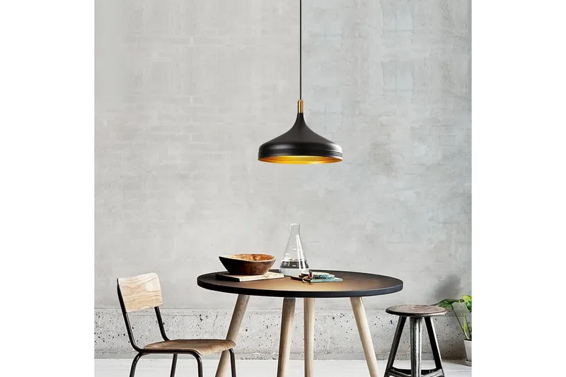 Taklampa Rathour Hexaia Svart / Rany / Antik - Guld/Koppar/Svart - Belysning - Lampor & belysning inomhus - Sovrumslampa - Taklampa sovrum