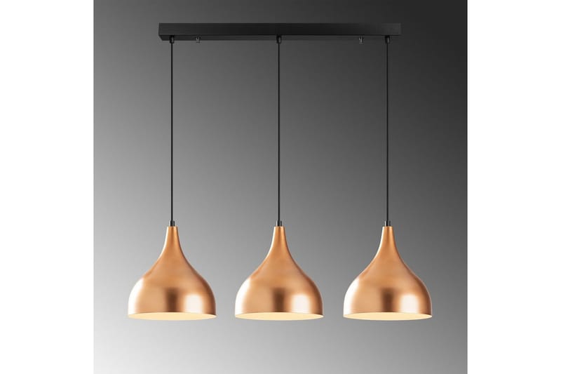 Taklampa Rathour Ignite Koppar / Svart - Koppar/Svart - Belysning - Lampor & belysning inomhus - Golvlampa