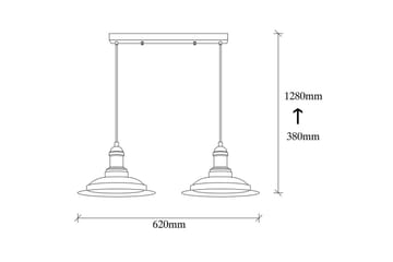 Taklampa Rathour Kobolt Svart / Rany - Guld/Svart - Belysning - Lampor & belysning inomhus - Sovrumslampa - Taklampa sovrum